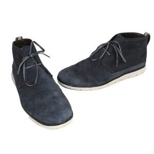 UGG Energ Treadlite dk blue suede leather waterproof chukka boots shoes men's 11
